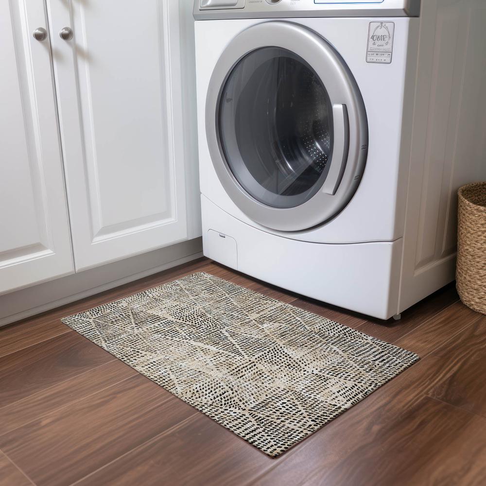 Chantille ACN591 Brown 1'8" x 2'6" Rug. Picture 6