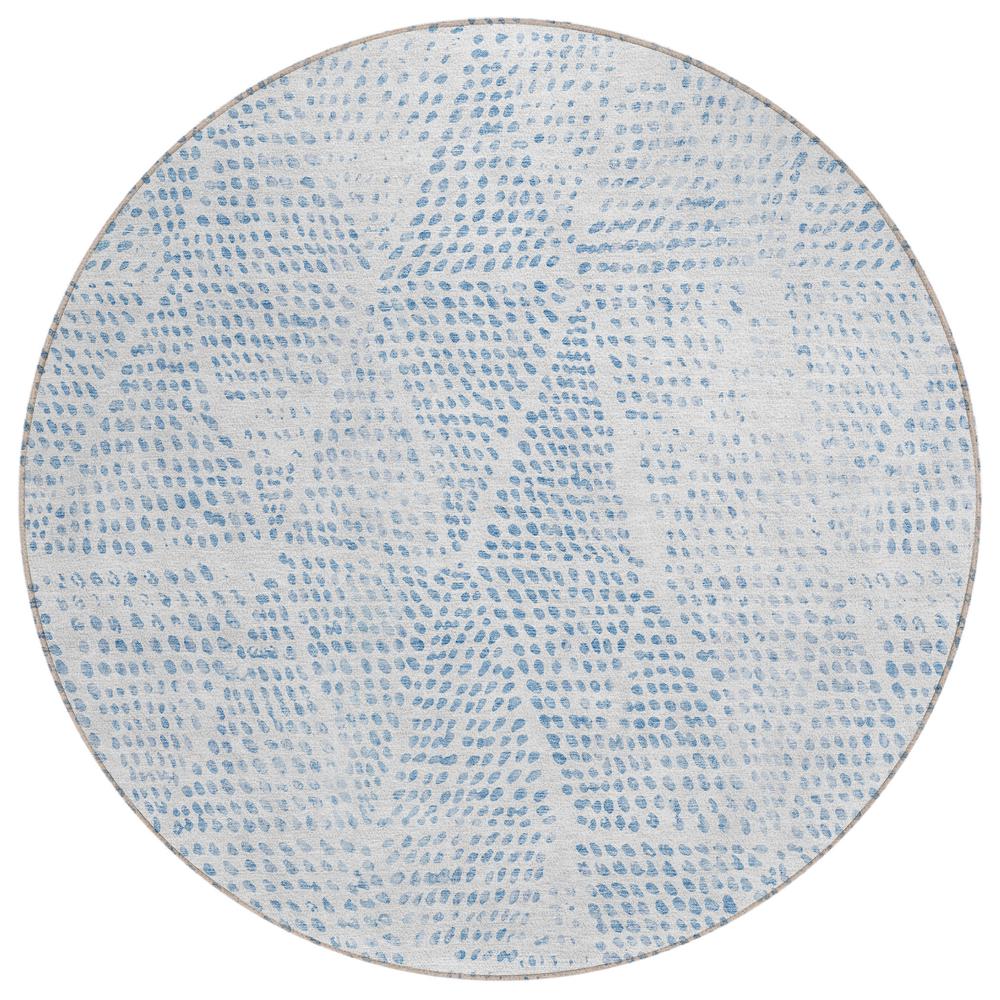 Chantille ACN591 Blue 8' x 8' Rug. Picture 1