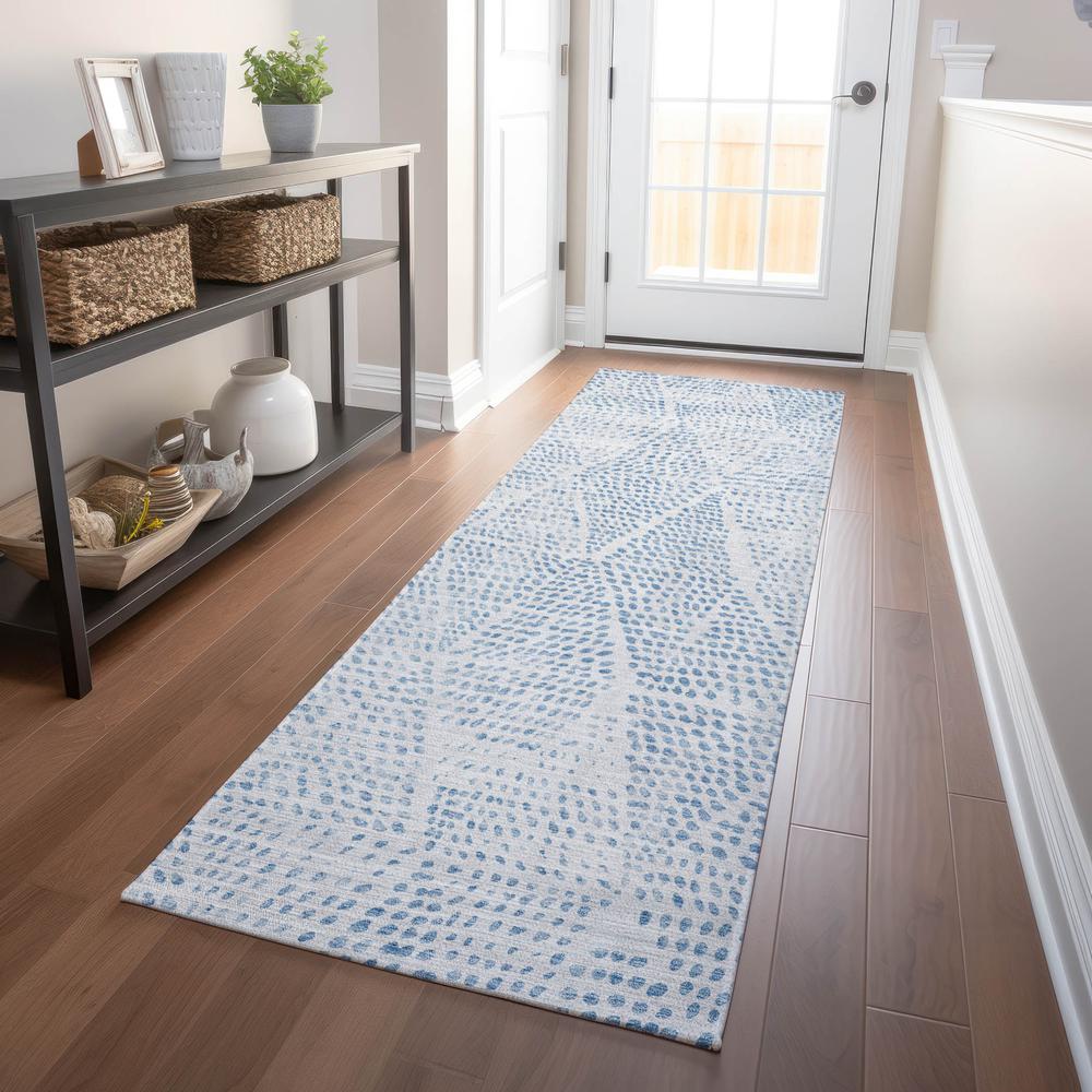 Chantille ACN591 Blue 2'3" x 7'6" Rug. Picture 6