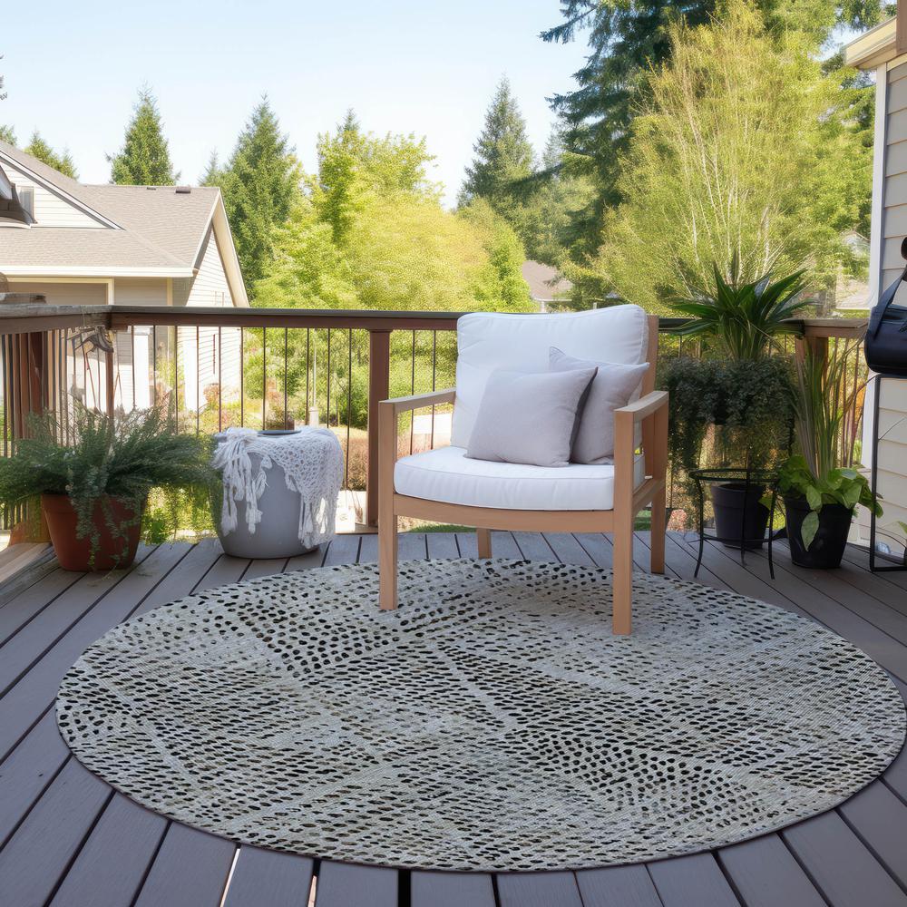 Chantille ACN591 Gray 8' x 8' Rug. Picture 7