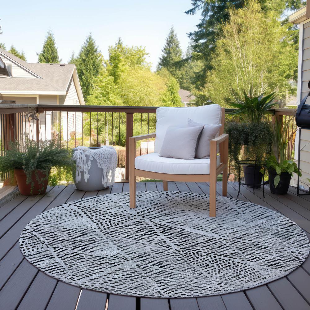 Chantille ACN591 Gray 8' x 8' Rug. Picture 7