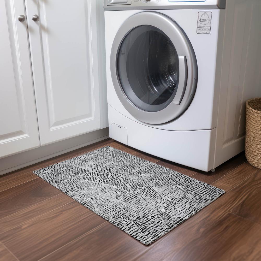 Chantille ACN591 Gray 1'8" x 2'6" Rug. Picture 6