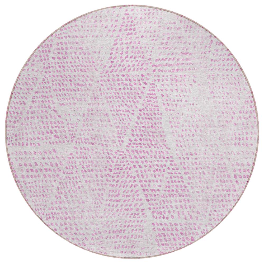Chantille ACN591 Pink 8' x 8' Rug. Picture 1