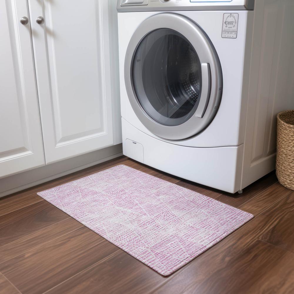 Chantille ACN591 Pink 1'8" x 2'6" Rug. Picture 6