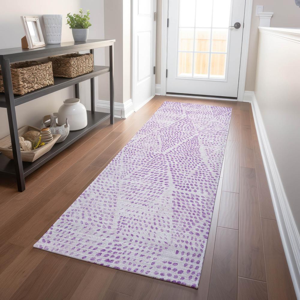 Chantille ACN591 Purple 2'3" x 7'6" Rug. Picture 6