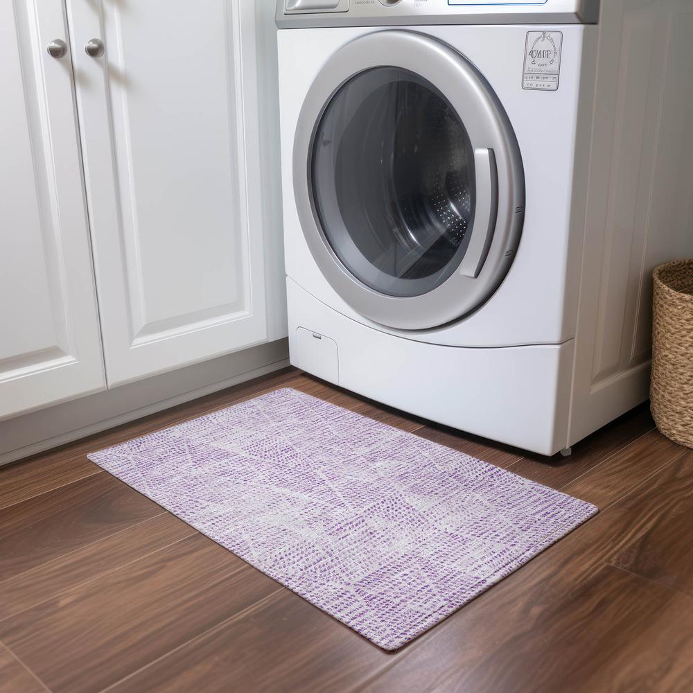 Chantille ACN591 Purple 1'8" x 2'6" Rug. Picture 6
