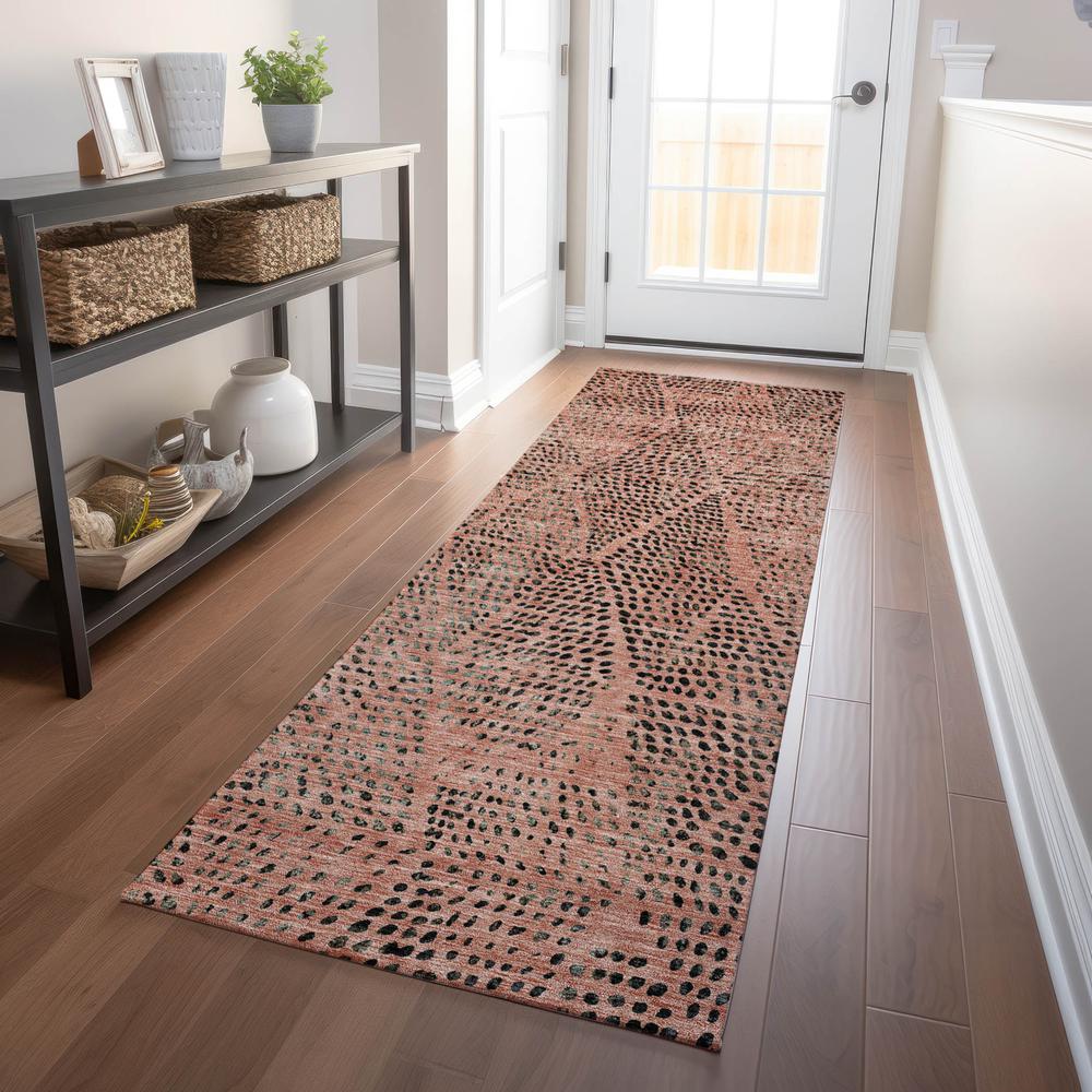 Chantille ACN591 Orange 2'3" x 7'6" Rug. Picture 6