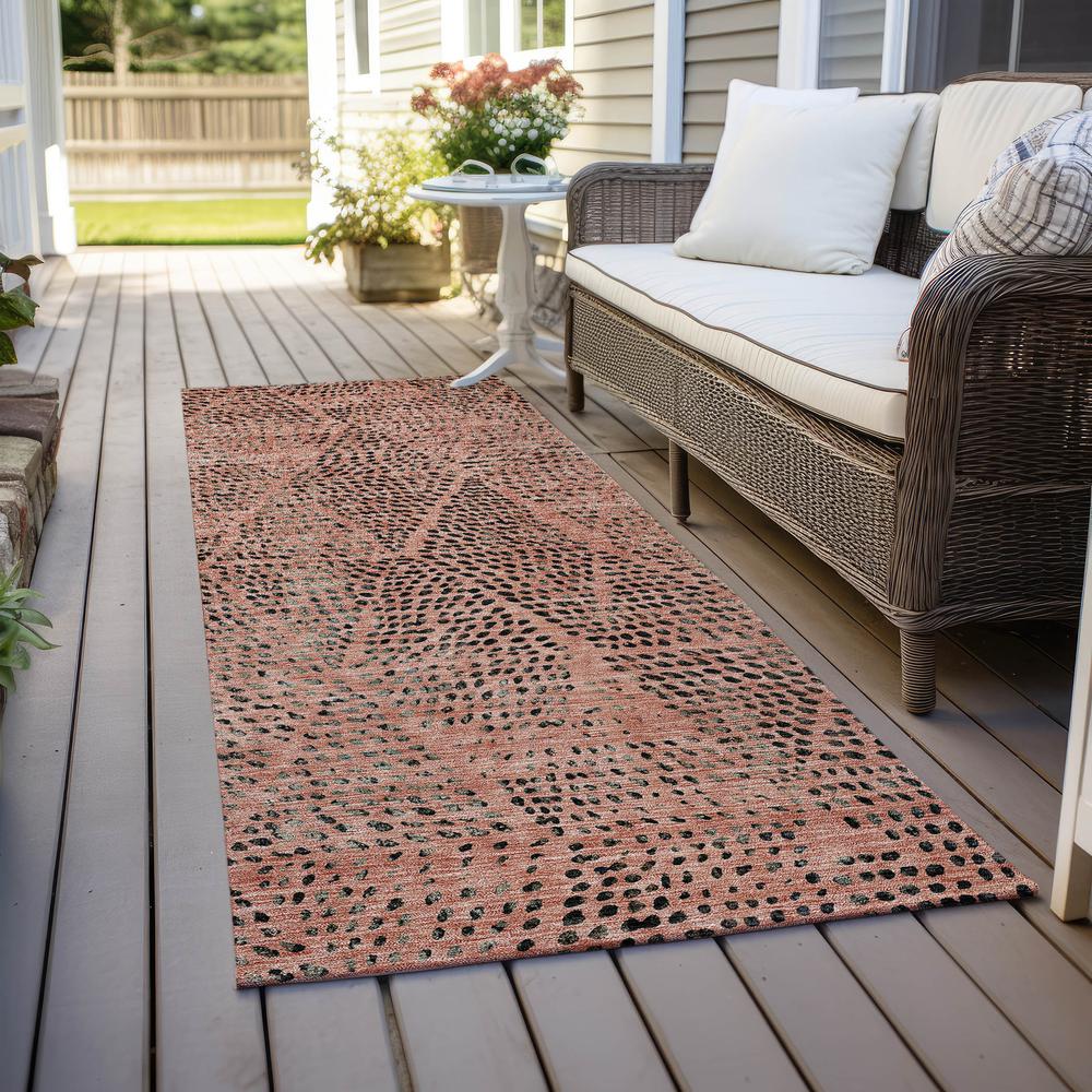 Chantille ACN591 Orange 2'3" x 7'6" Rug. Picture 7