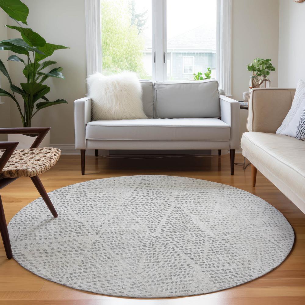 Chantille ACN591 Gray 8' x 8' Rug. Picture 6