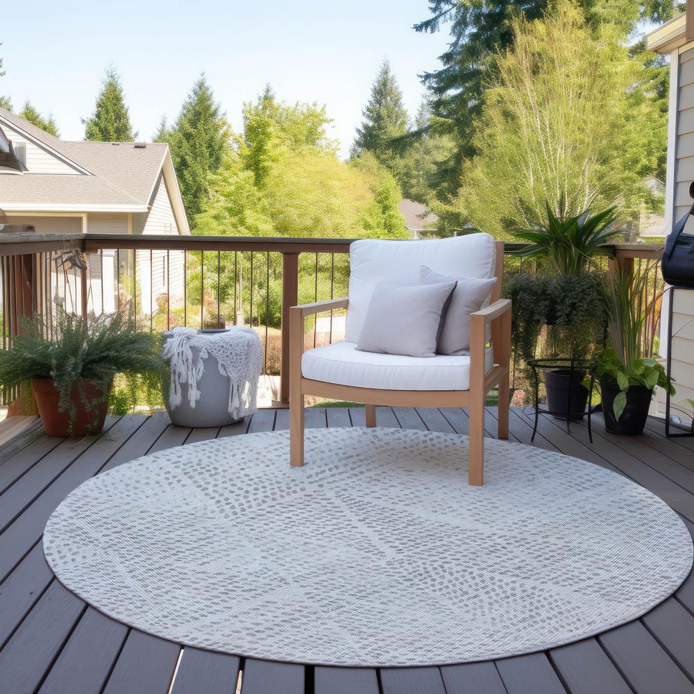 Chantille ACN591 Gray 8' x 8' Rug. Picture 7