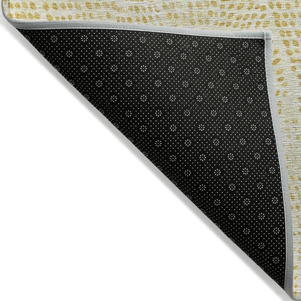 Chantille ACN591 Gold 1'8" x 2'6" Rug. Picture 3