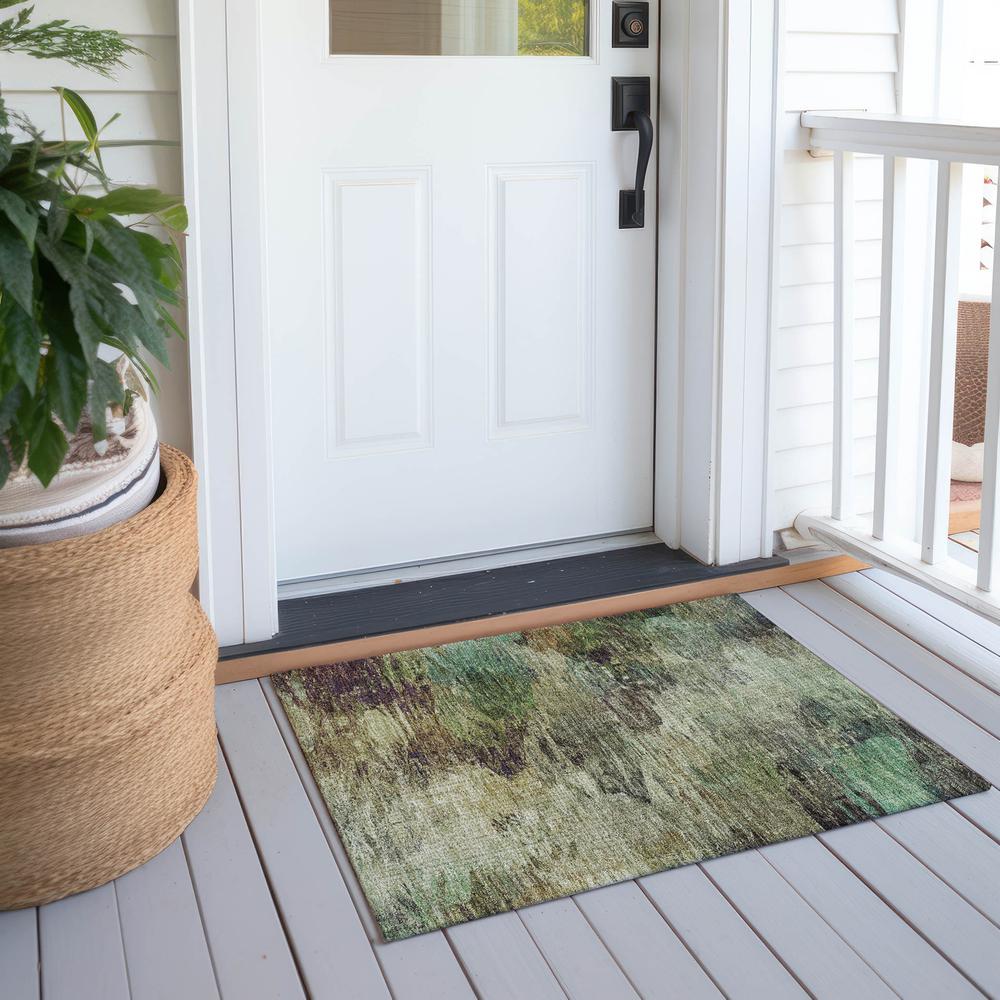 Chantille ACN592 Brown 1'8" x 2'6" Rug. Picture 7