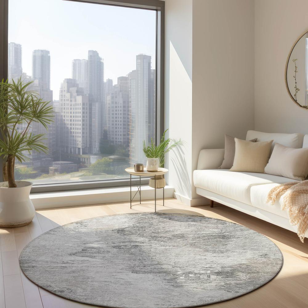 Chantille ACN592 Gray 8' x 8' Rug. Picture 6