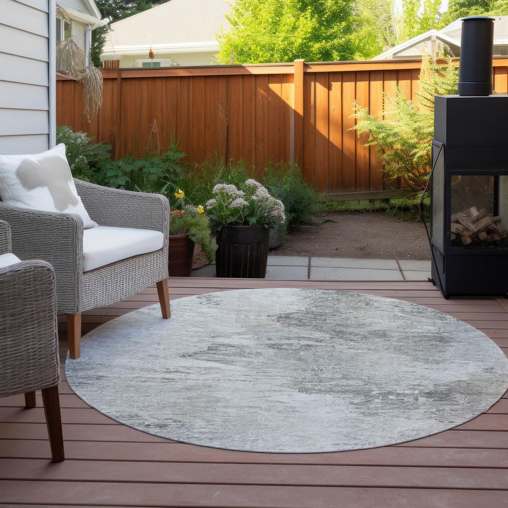 Chantille ACN592 Gray 8' x 8' Rug. Picture 7