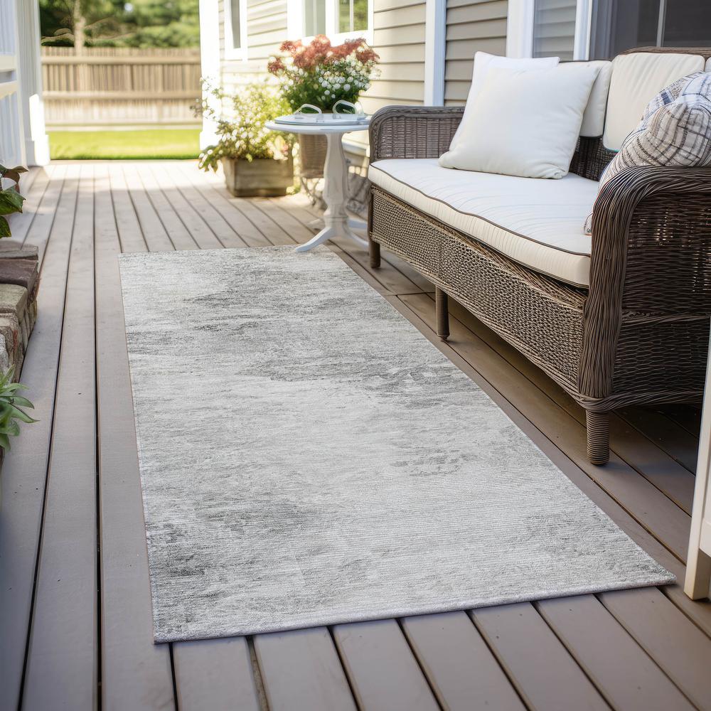 Chantille ACN592 Gray 2'3" x 7'6" Rug. Picture 7