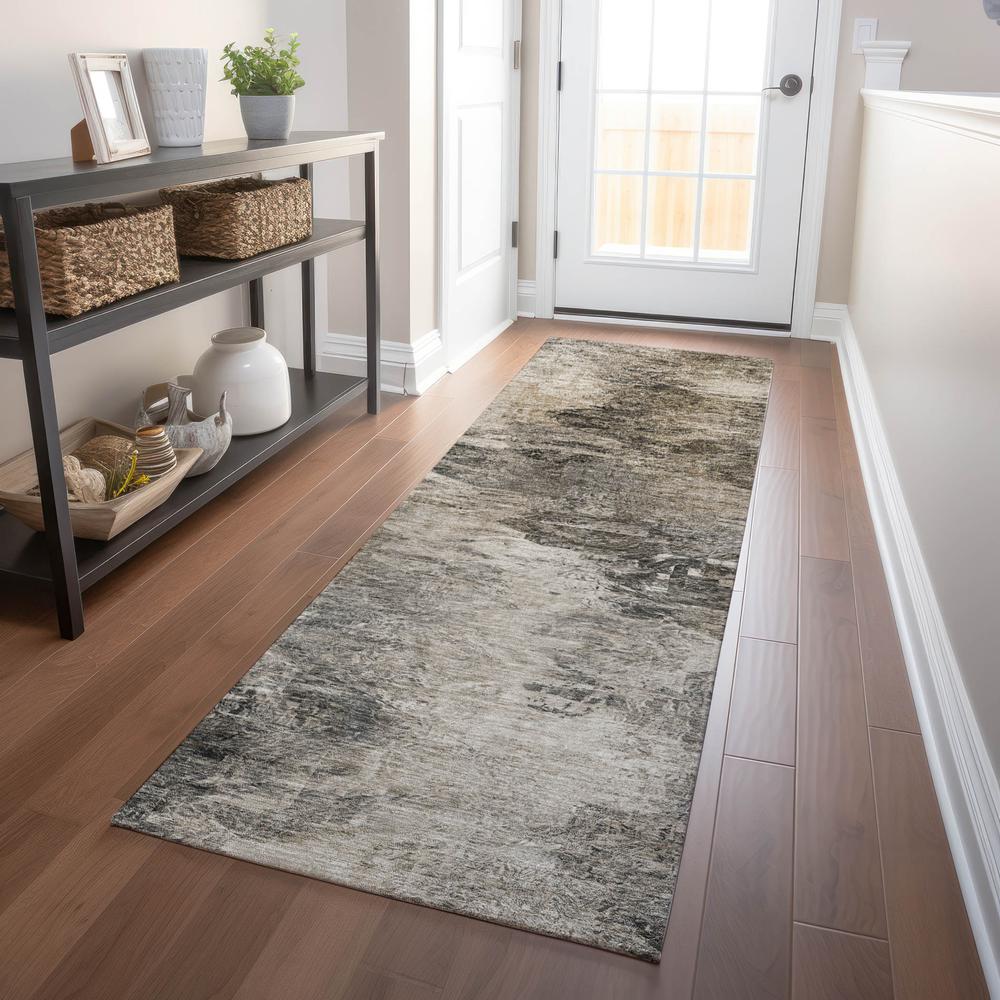 Chantille ACN592 Brown 2'3" x 7'6" Rug. Picture 7