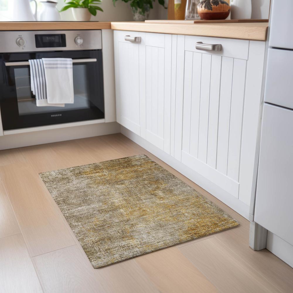 Chantille ACN593 Brown 1'8" x 2'6" Rug. Picture 6