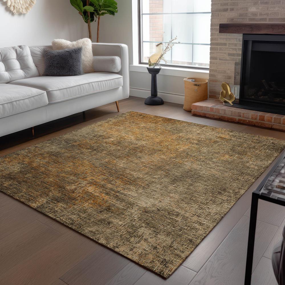 Chantille ACN593 Brown 2'6" x 3'10" Rug. Picture 7