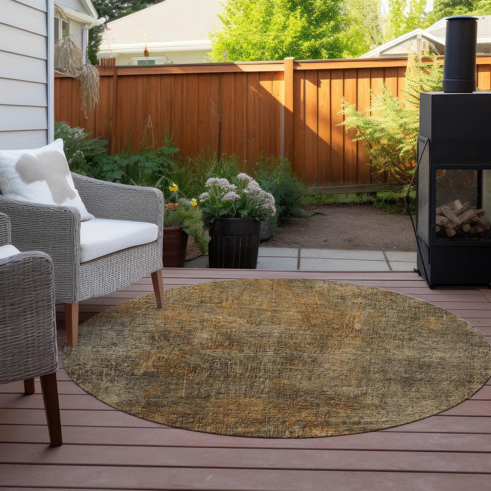 Chantille ACN593 Brown 8' x 8' Rug. Picture 7