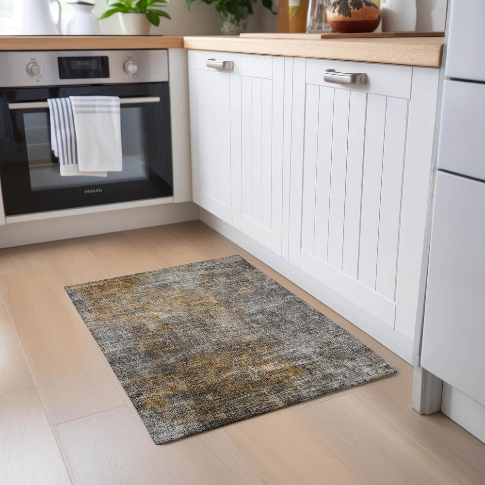 Chantille ACN593 Gray 1'8" x 2'6" Rug. Picture 6