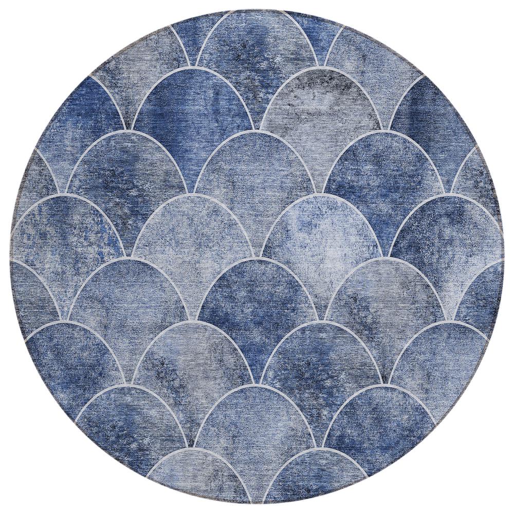 Chantille ACN594 Blue 8' x 8' Rug. Picture 1