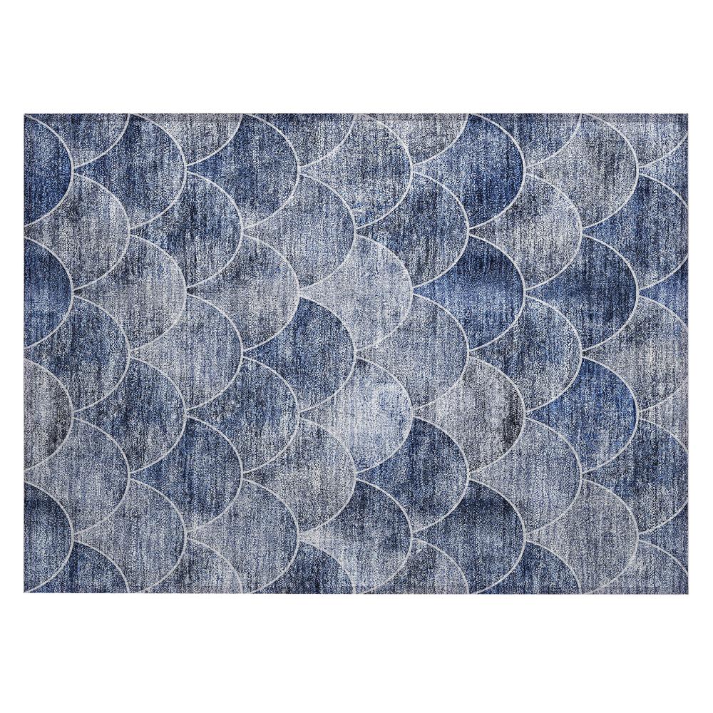 Chantille ACN594 Blue 1'8" x 2'6" Rug. Picture 1