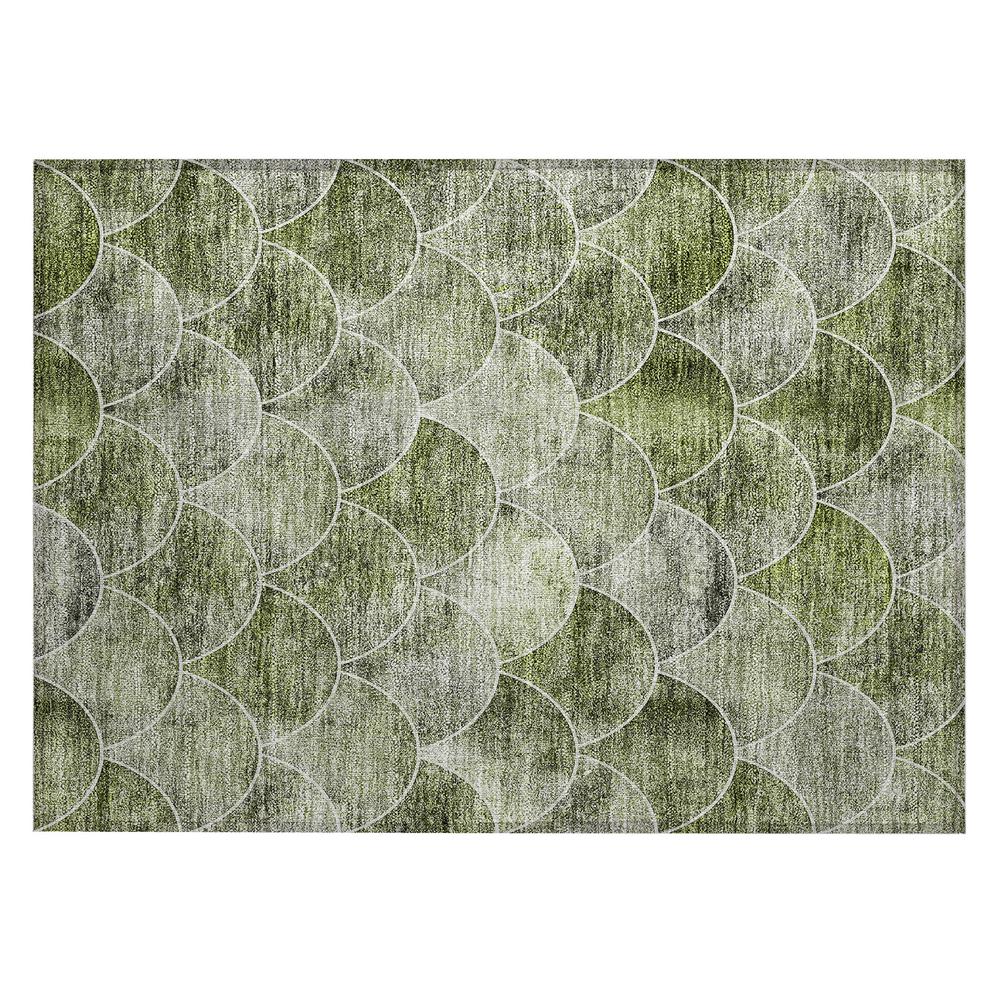 Chantille ACN594 Green 1'8" x 2'6" Rug. Picture 1