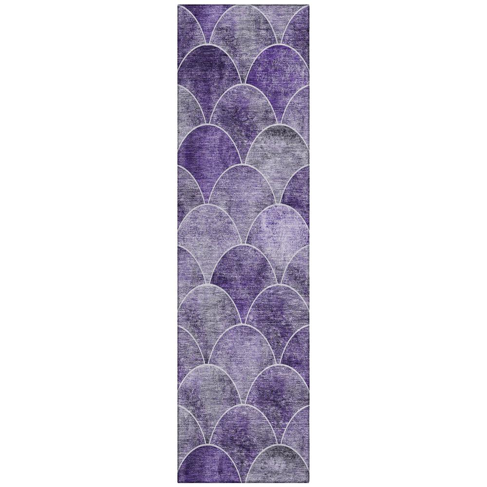 Chantille ACN594 Purple 2'3" x 7'6" Rug. Picture 1