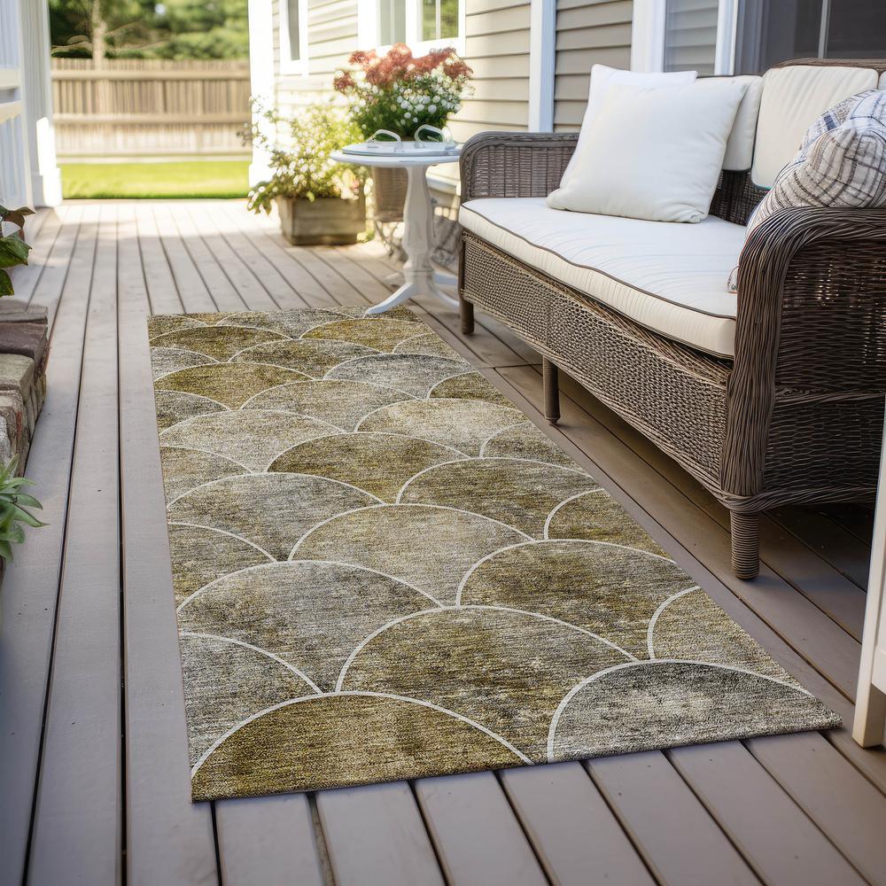Chantille ACN594 Brown 2'3" x 7'6" Rug. Picture 7
