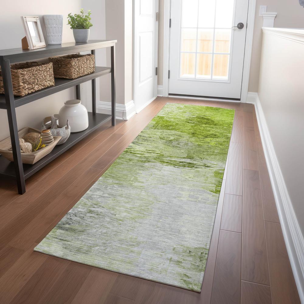 Chantille ACN595 Green 2'3" x 7'6" Rug. Picture 6