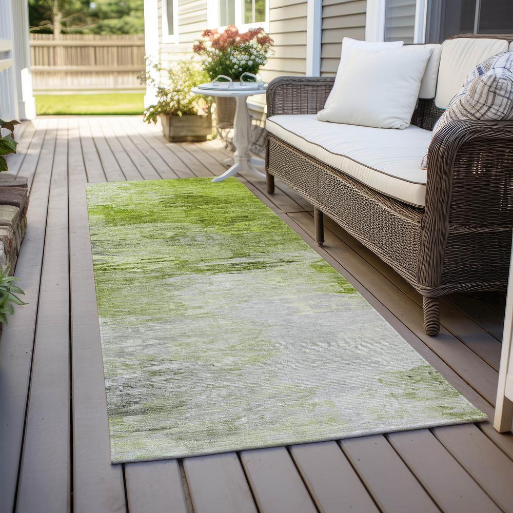 Chantille ACN595 Green 2'3" x 7'6" Rug. Picture 7