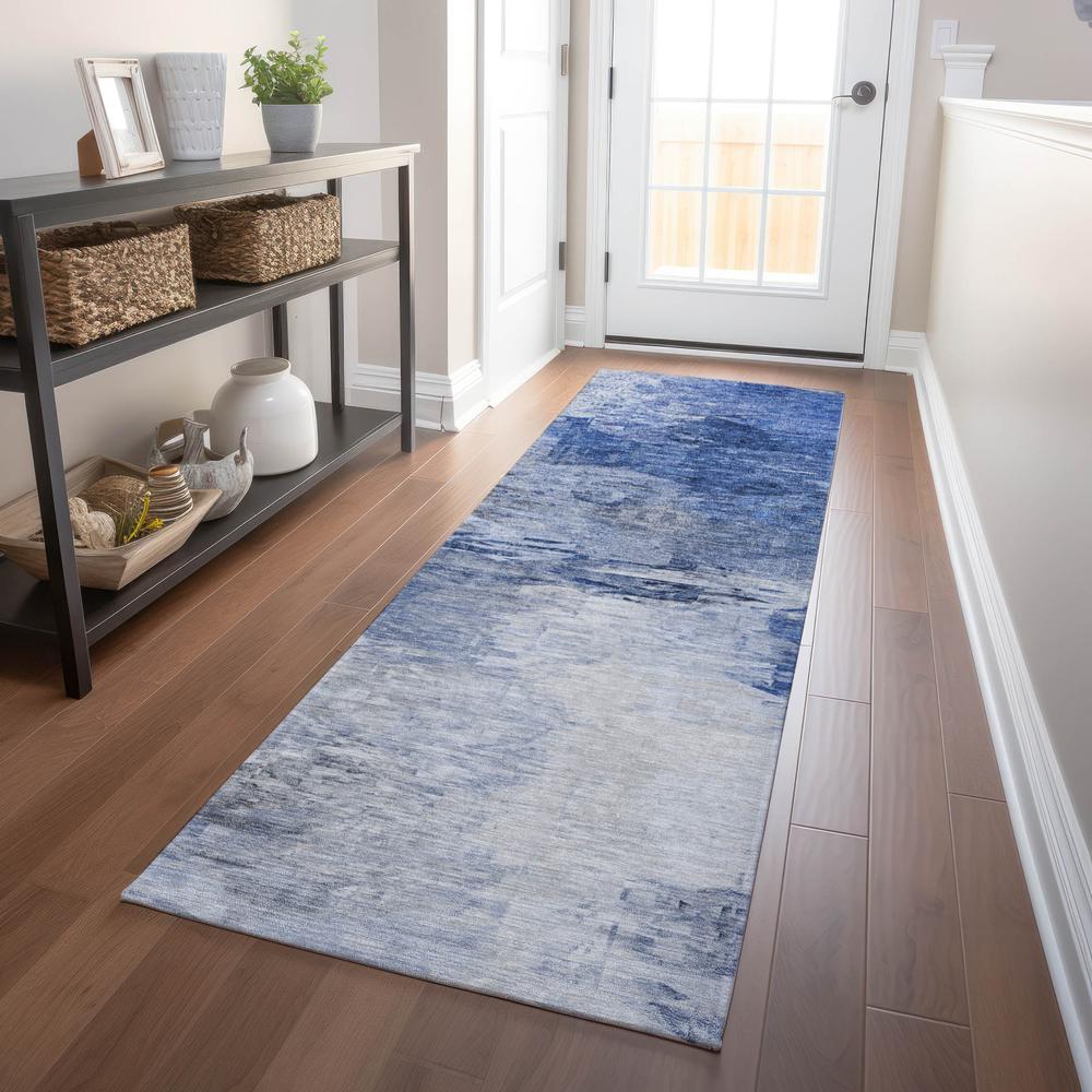 Chantille ACN595 Blue 2'3" x 7'6" Rug. Picture 6