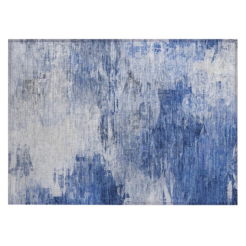 Chantille ACN595 Blue 1'8" x 2'6" Rug. Picture 1