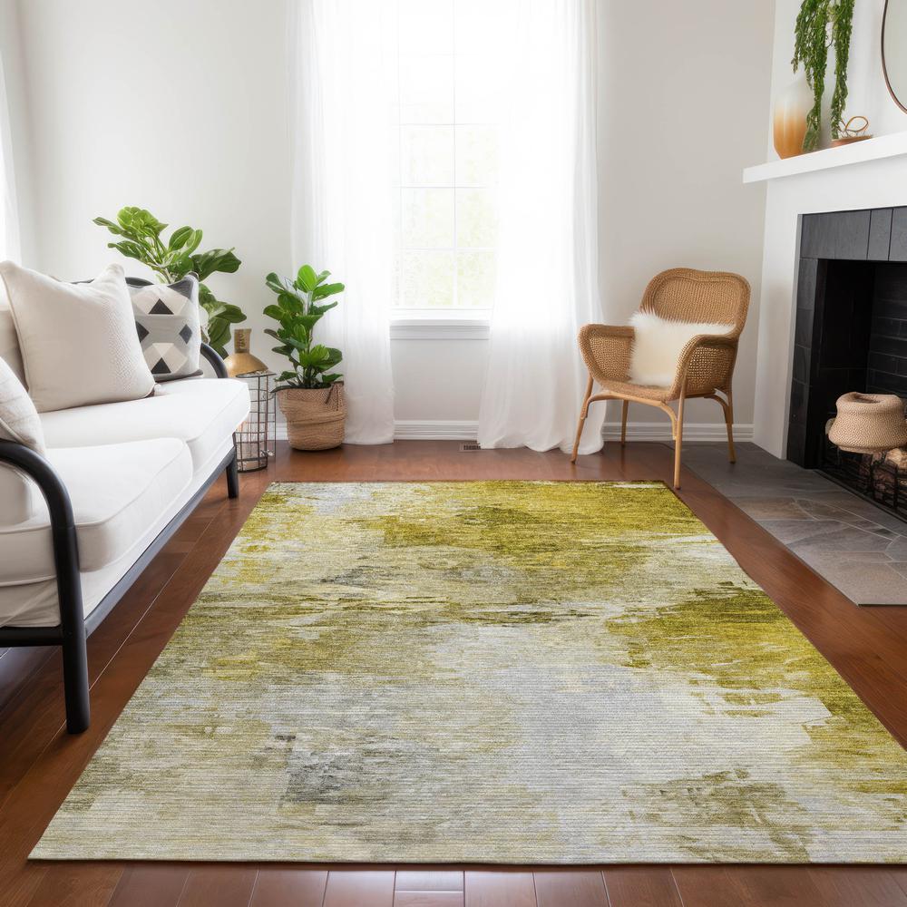 Chantille ACN595 Gold 2'6" x 3'10" Rug. Picture 7