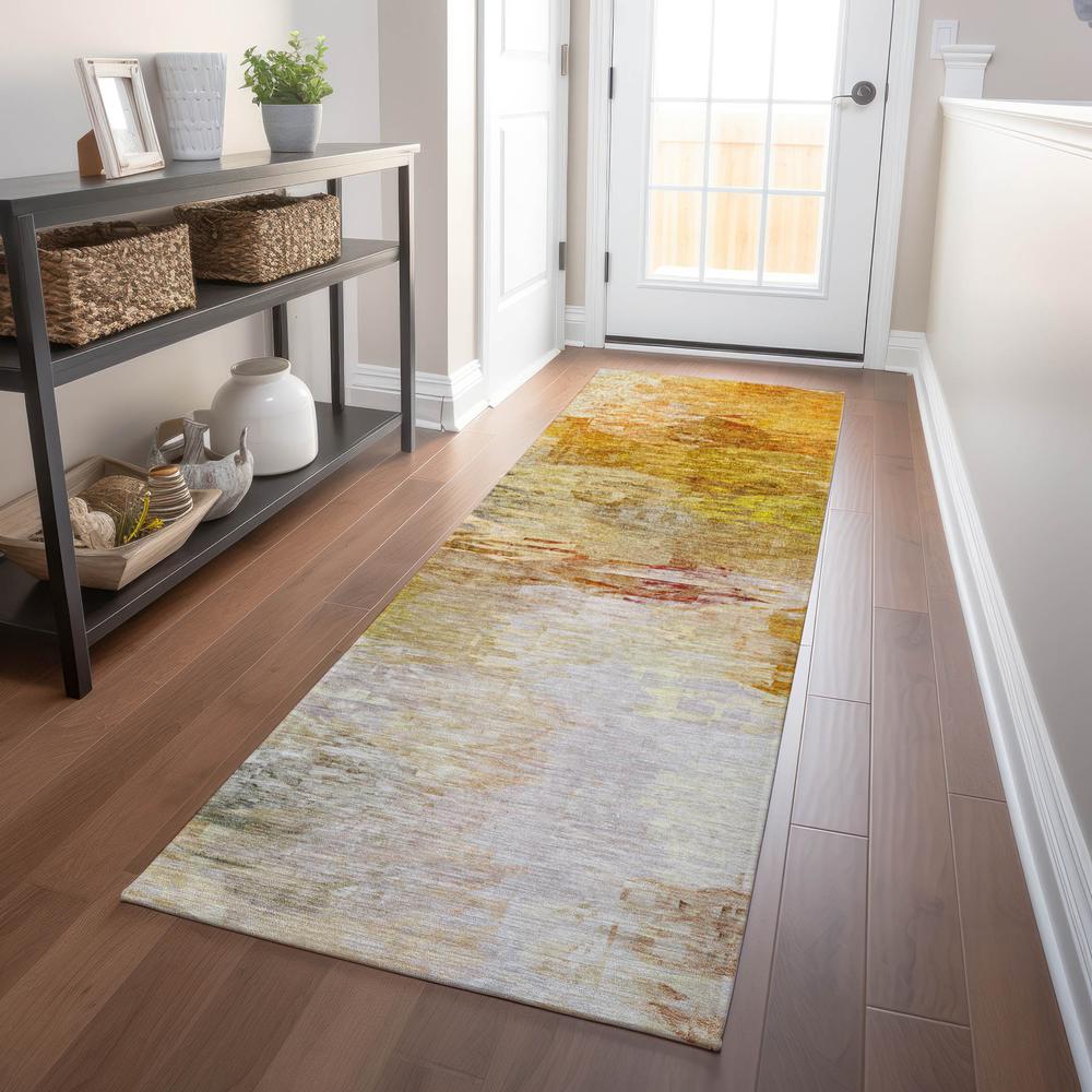 Chantille ACN595 Orange 2'3" x 7'6" Rug. Picture 6