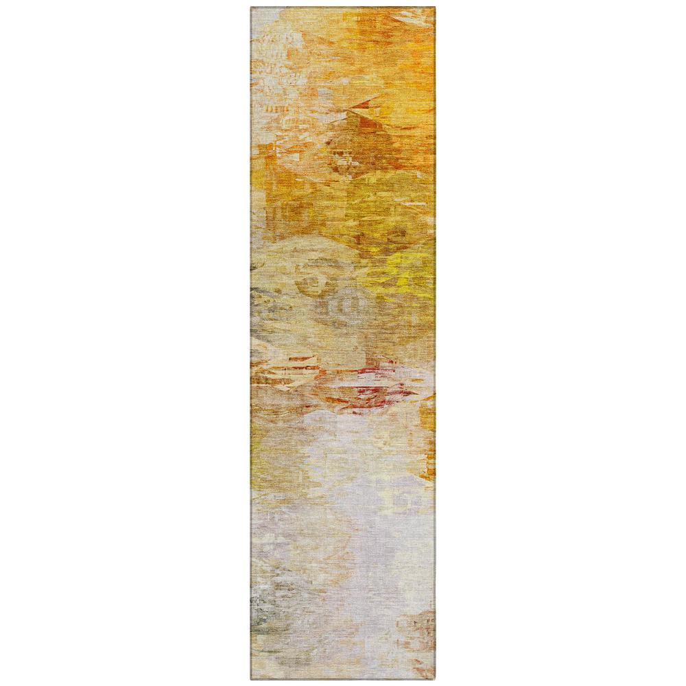 Chantille ACN595 Orange 2'3" x 7'6" Rug. Picture 1