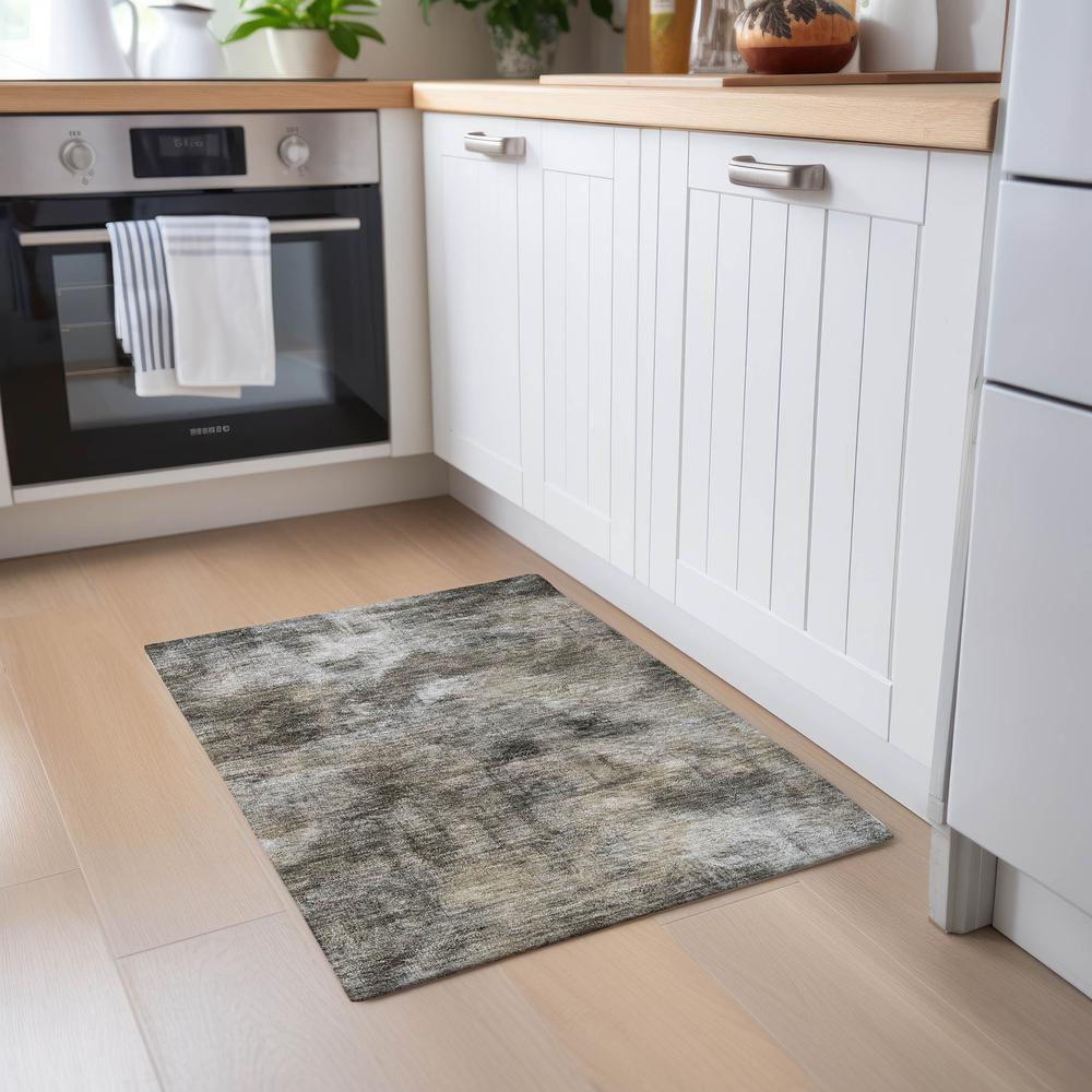 Chantille ACN596 Brown 1'8" x 2'6" Rug. Picture 6