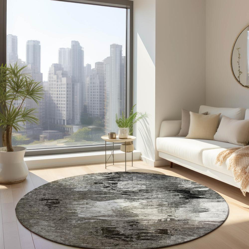 Chantille ACN597 Brown 8' x 8' Rug. Picture 6