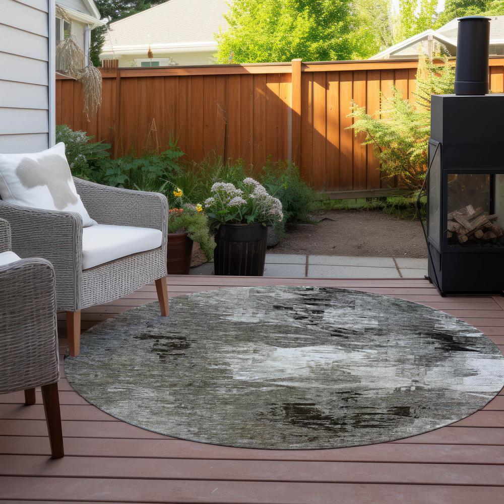 Chantille ACN597 Brown 8' x 8' Rug. Picture 7