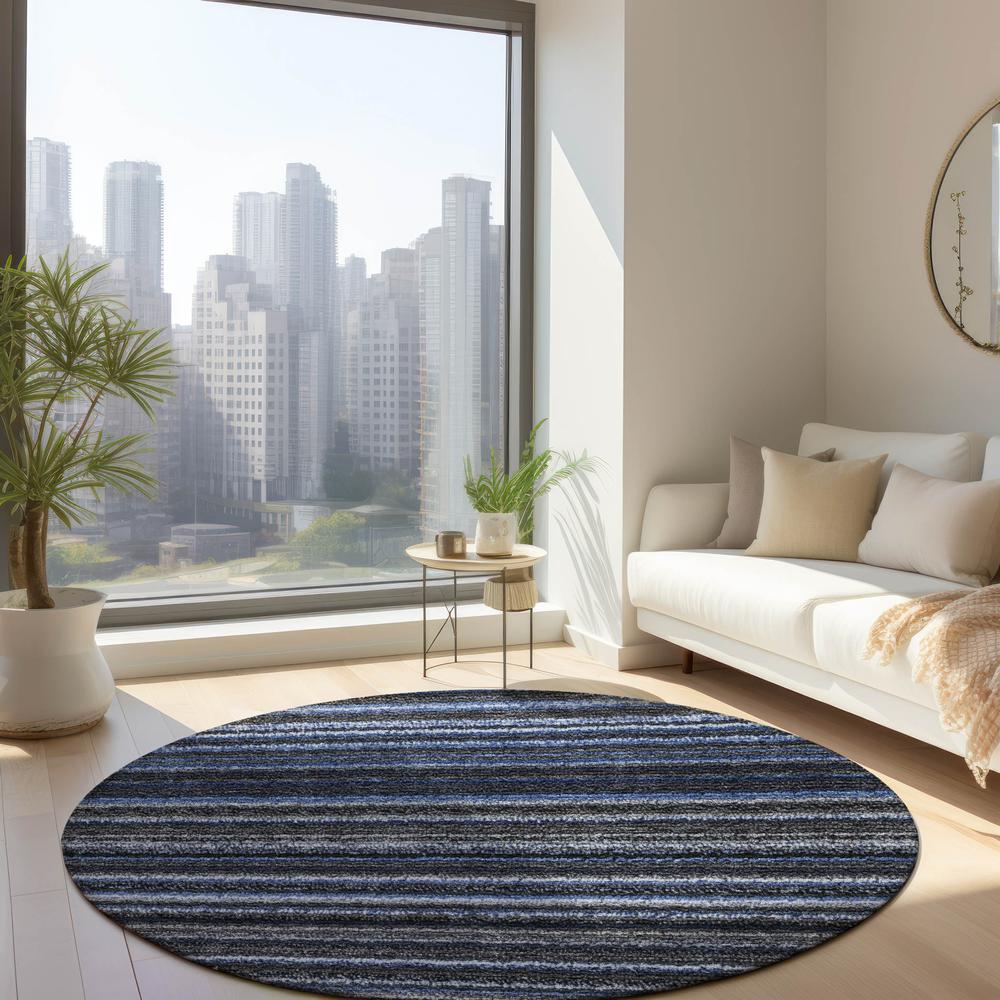 Chantille ACN598 Blue 8' x 8' Rug. Picture 6