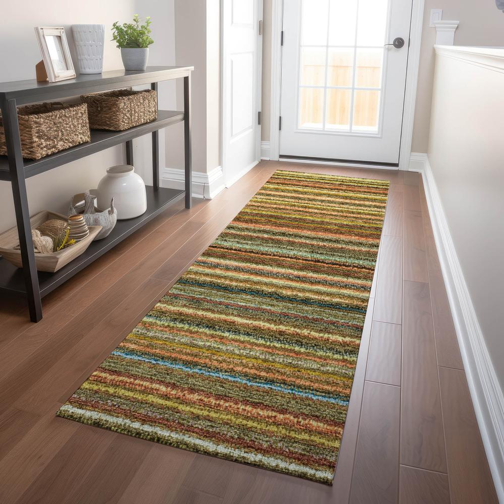 Chantille ACN598 Orange 2'3" x 7'6" Rug. Picture 6
