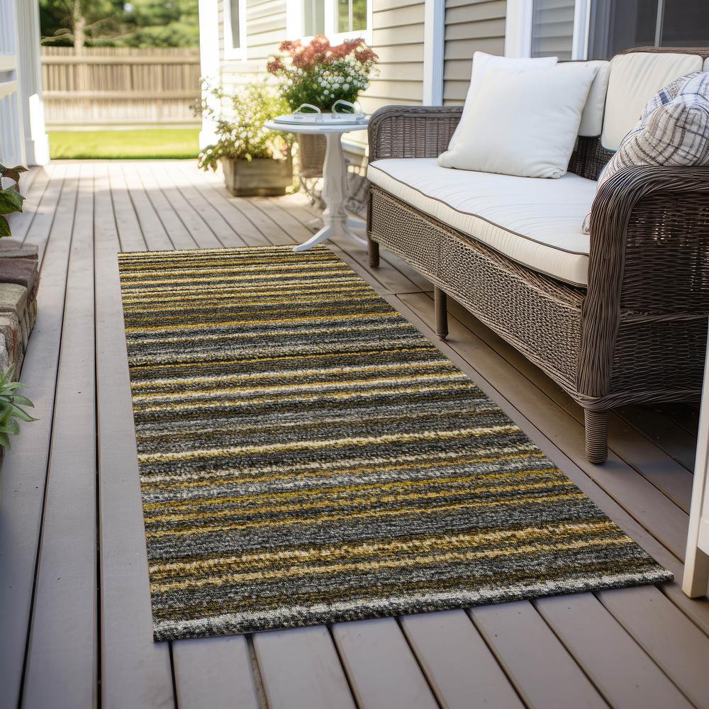 Chantille ACN598 Gold 2'3" x 7'6" Rug. Picture 7