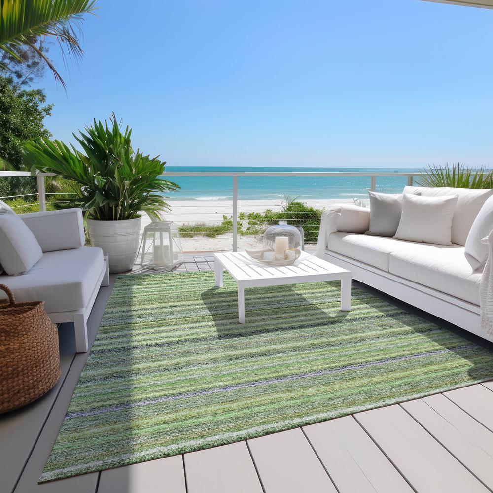 Chantille ACN598 Green 2'6" x 3'10" Rug. Picture 8