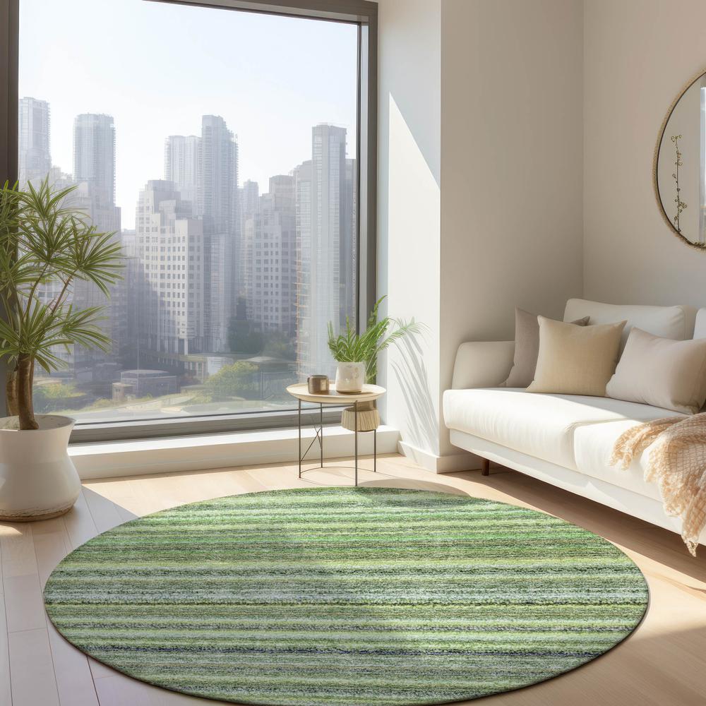 Chantille ACN598 Green 8' x 8' Rug. Picture 6