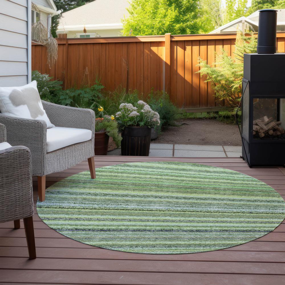 Chantille ACN598 Green 8' x 8' Rug. Picture 7