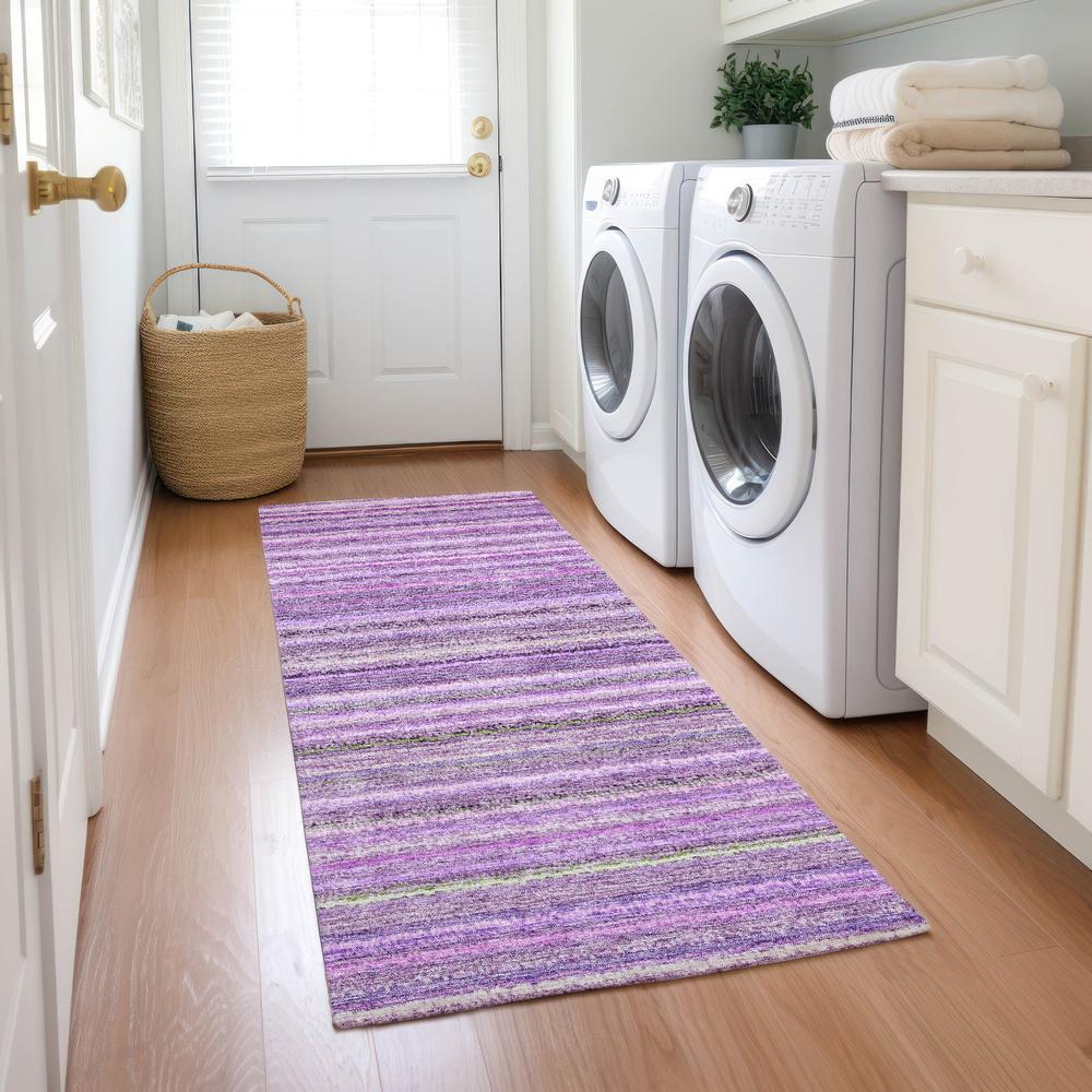 Chantille ACN598 Purple 2'3" x 7'6" Rug. Picture 6