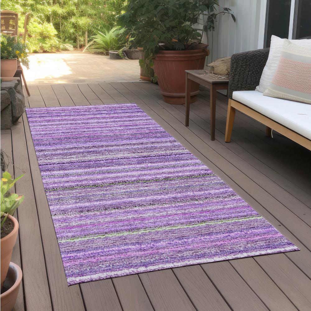 Chantille ACN598 Purple 2'3" x 7'6" Rug. Picture 7