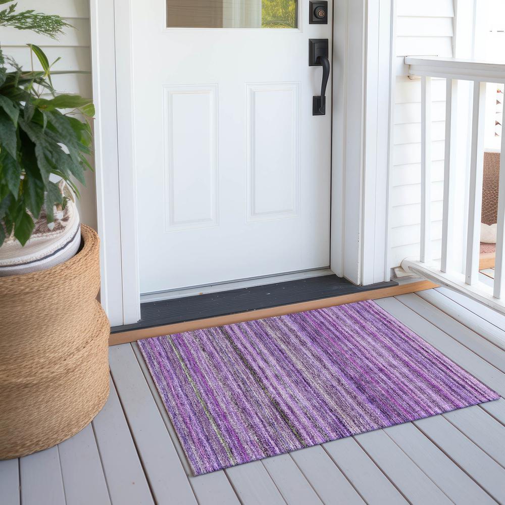 Chantille ACN598 Purple 1'8" x 2'6" Rug. Picture 7