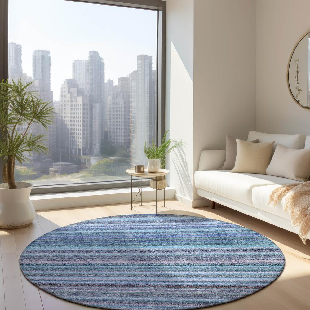 Chantille ACN598 Blue 8' x 8' Rug. Picture 6
