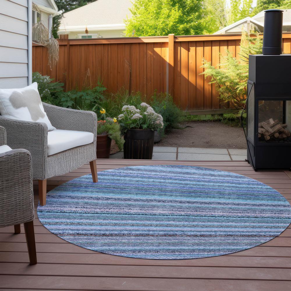 Chantille ACN598 Blue 8' x 8' Rug. Picture 7